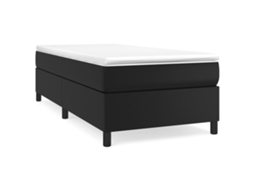 Box Spring Bed, Box Spring Beds Vidaxl Preto Couro Artificial (80 X 200 Cm)