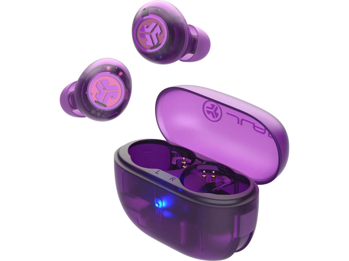 Auriculares Bluetooth True Wireless JLAB Go Pop (In Ear - Microfone - Noise Canceling - Roxo)