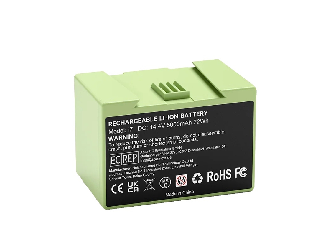 Bateria Substituta, Capacidade De 5000mah, Compatibilidade Com Modelos Irobot, 2pcs 5000mah