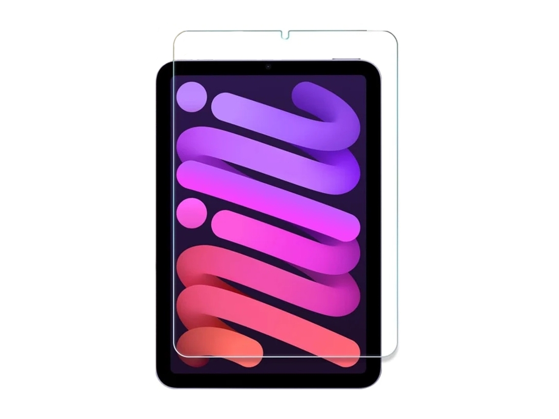 Película de vidro temperado para iPad Mini 7 2024, ecológica e resistente a riscos.