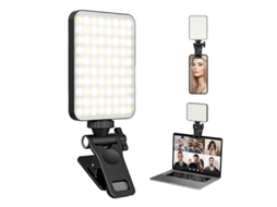 Mini Lâmpada Portátil De Led Para Selfies, Luz De Preenchimento Para Laptop, Videoconferência, Celular, Vlog, Transmissão Ao Vivo, Luz De Slowmoose