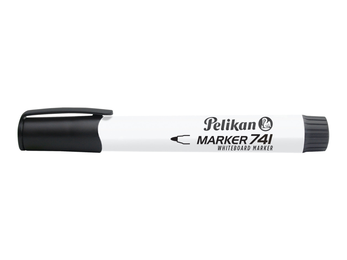 Marcador PELIKAN 741 10 peças ponta redonda preta