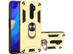 Capa Oppo A9 2020 HONGWE. Robusta Dourado