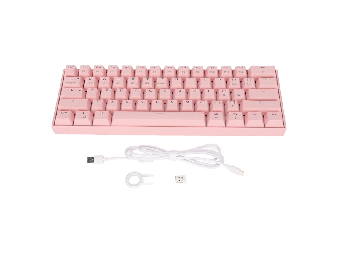 Teclado Mecânico LAXISCREED Rgb 61 Teclas