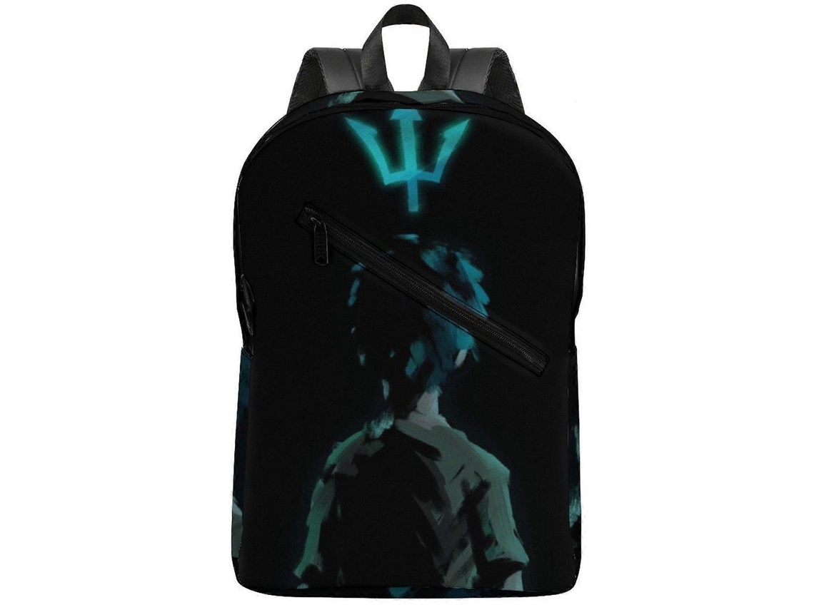 Mochila Para Laptop, Acolchoada, Com Bolsos, Com Alça, Em Couro Pu E Pu 300d Elysve