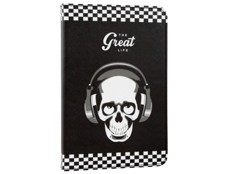 Funda Tablet E-VITTA Stand 2P Skull Great Life 10,1