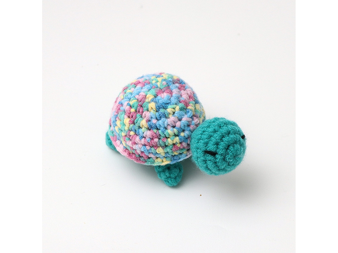 Produto Acabado Manual Gancho Chave Pendrive, Boneca Tartaruga Pequena