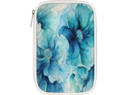 Estojo Lápis, Estampa Floral, Estojo Lápis, Bolsa Material Escolar, Organizador De Material Escolar