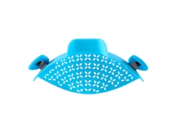 Colador de Silicona Clip para Olla Gadget de Cocina Coladores para Pasta Verduras Carnes Frutas Resistente Al Calor Azul