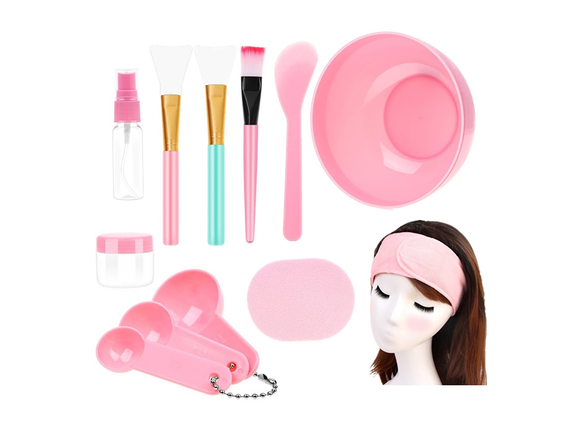 Kit Cuidado Com Pele Para Criação E Aplicação De Máscaras Diy