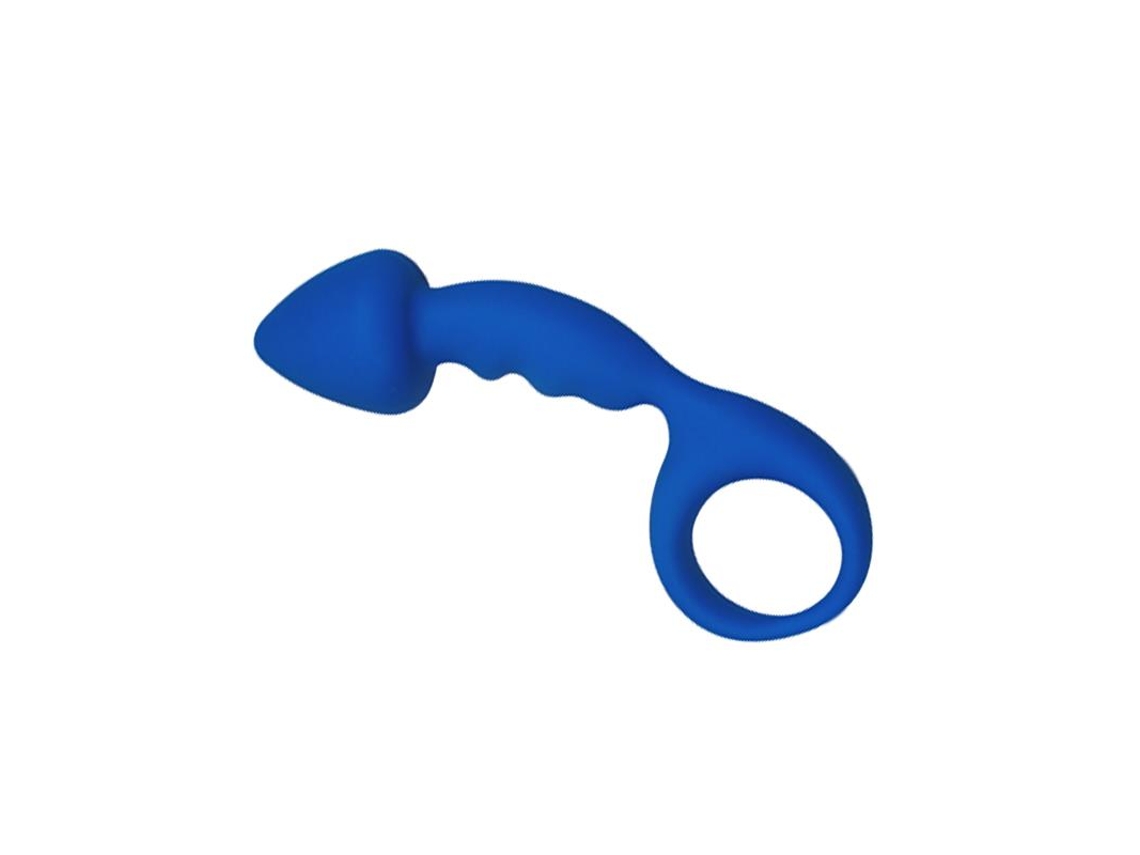 Plug Anal Buddy Blue Silicone 13 Cm ALIVE