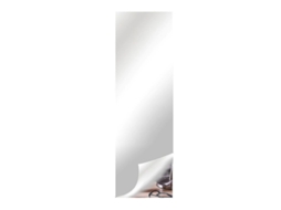 Folha De Espelho Adesivo Flexível Não De Vidro 50cm X 200cm Para Decoração De Parede Residencial