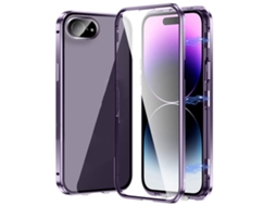 Capa De Vidro Temperado Hd Para Iphone 16e - Fecho Magnético Duplo