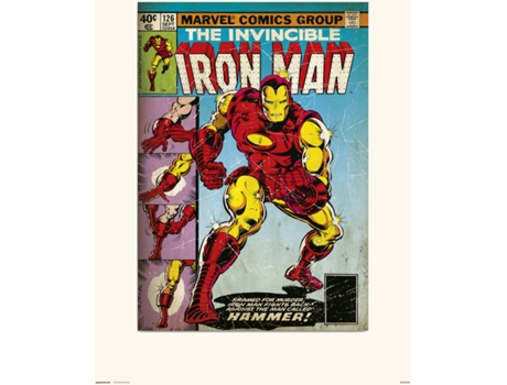 Print  30X40 Cm Iron Man 126