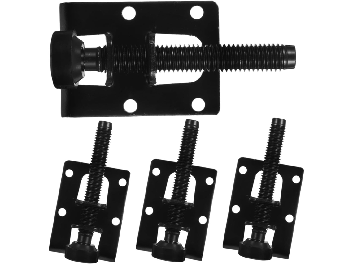 Conjunto De 4 Peças De Niveladores Ajustáveis Para Móveis, Com Suportes Antiderrapantes.