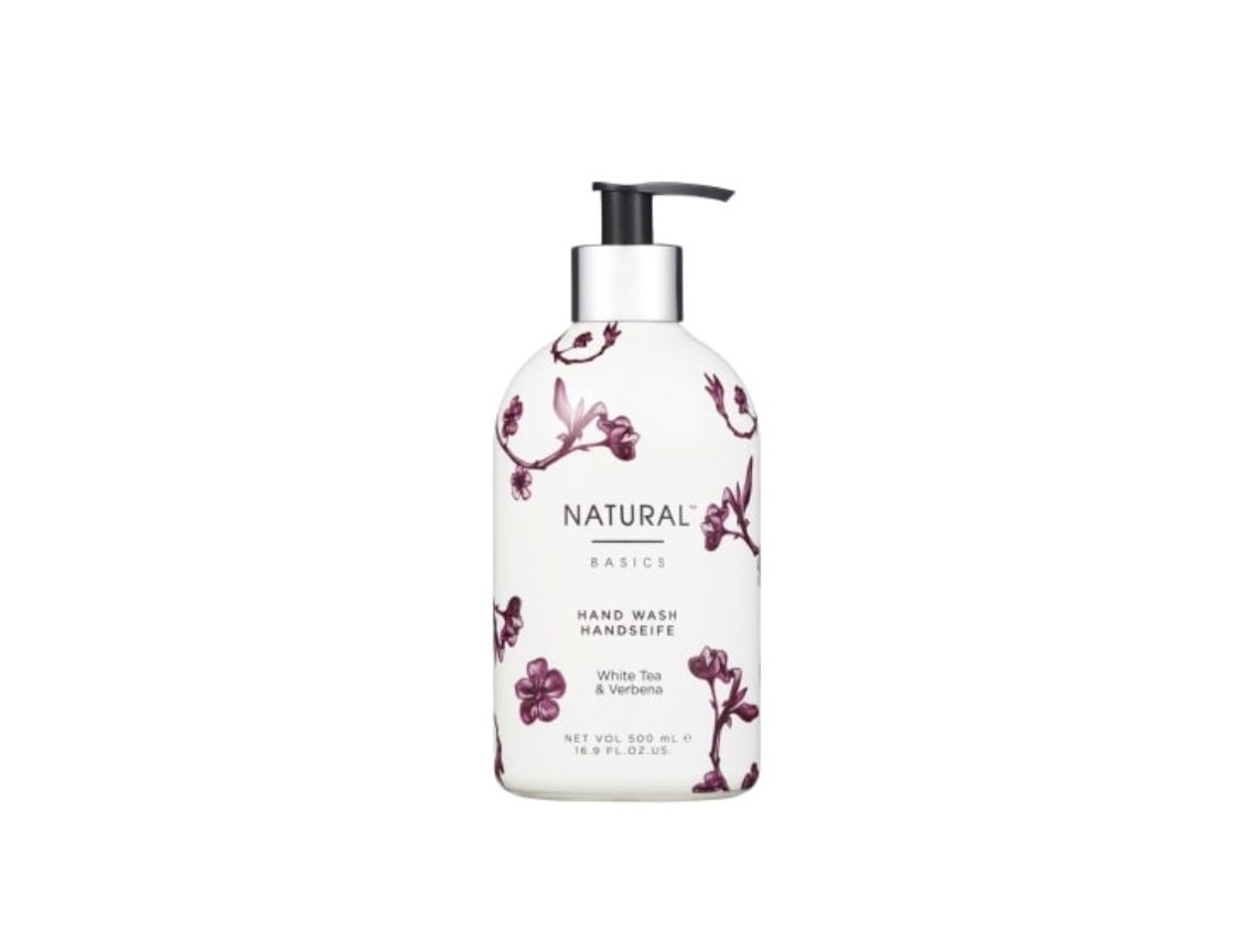 Sabonete Líquido para Mãos Natural Basics Chá Branco Verbana 500ml