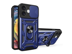 Capa Para Iphone 16 - Tampa Deslizante Para Câmera - Tpu Pc