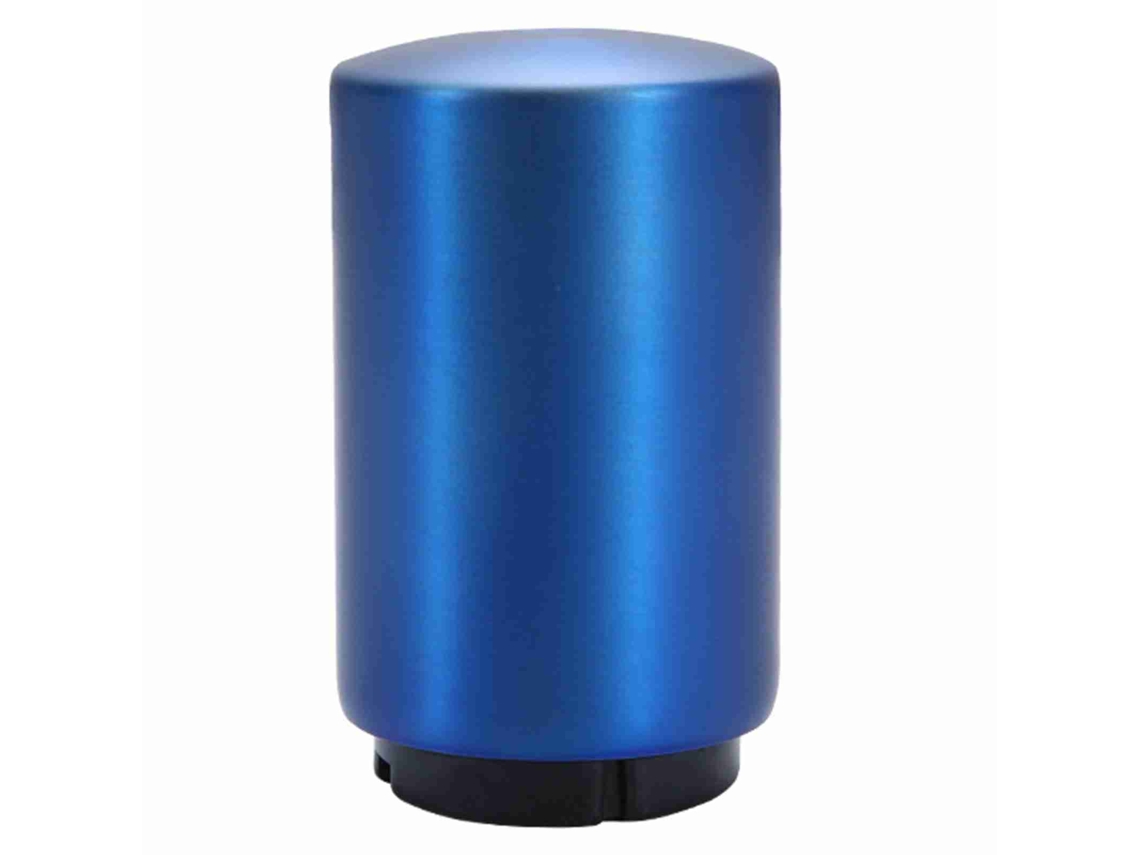 Eyf abridor Automático de Garrafas Magnético Inox Push Down para Cerveja e Bebidas de Vidro Azul