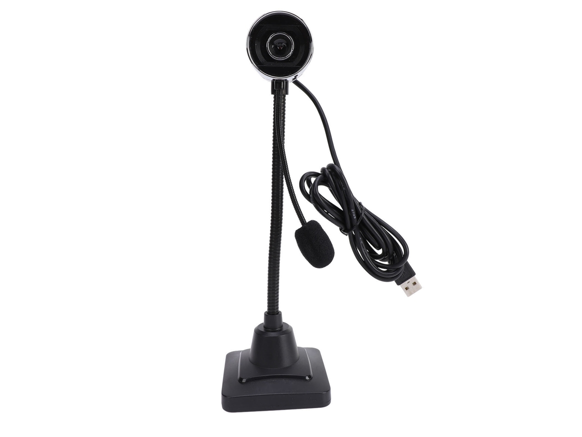 Câmera Web Usb Externa 480p Hd Com Microfone Anti-ruído Para Chamadas, Aulas Online E Transmissões Ao Vivo