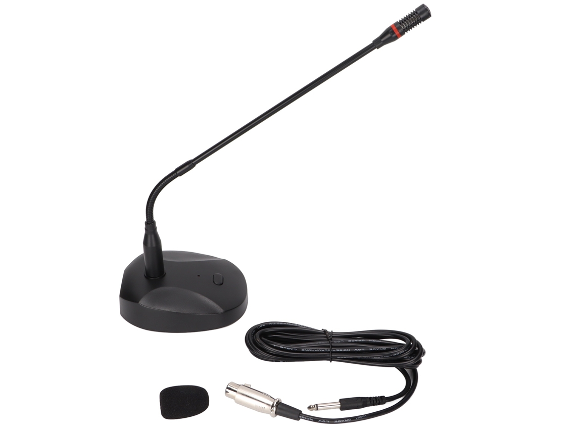 Lurelia Microfone Dinâmico Profissional Xlr Macho/fêmea 6,35 Mm, Portátil Para Palco, Voz E Karaoke