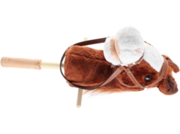 Cavalinho De Pelúcia Educativo Com Efeito Sonoro Para Crianças,
