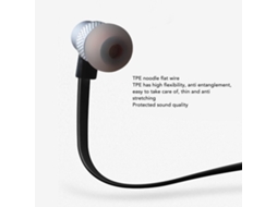 Aetheria fones de Ouvido Bluetooth Esportivos Estéreo Hifi Cancelamento de Ruído Leve Colar Sem Fio