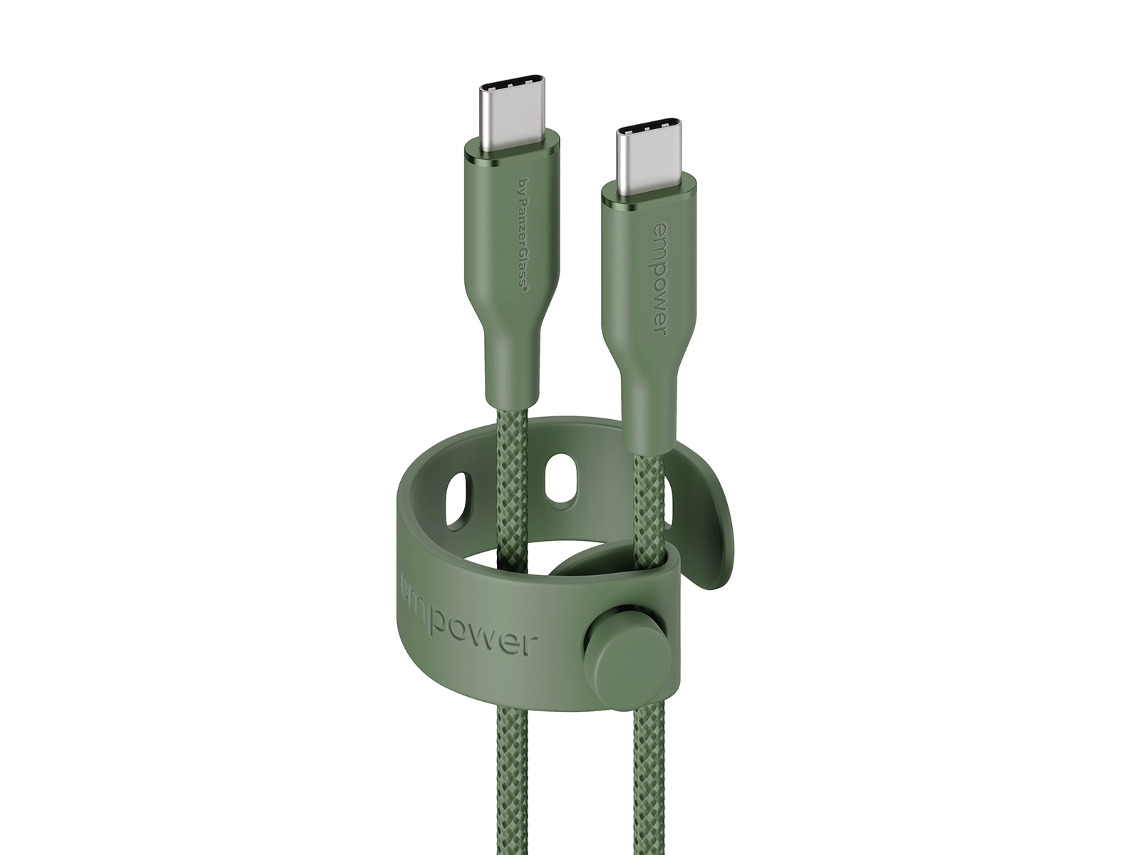 Cabo PANZERGLASS Empower Racing (60W - 1.2M - Sage)