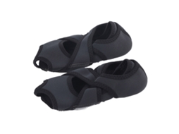 Meias de Yoga Antiderrapantes Adulto Cinza M S/MARCA