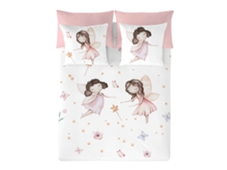 Fronha NATURALS Estampada Cama Extra Inclui Algodão Multicor (CAMA105/180x220cm45cmsolapa)