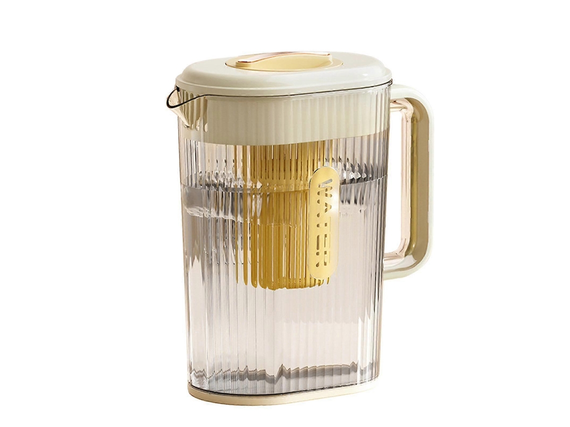 Jarra De Água De 2 Litros Resistente Ao Calor Com Tampa E Filtro, Recipiente Inquebrável Para Sucos E Bebidas Quentes E Frias.