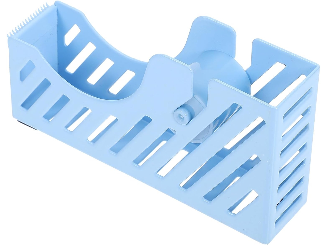 Dispensador De Fita Adesiva Portátil Mesa Toddmomy Em Ferro Azul, Prático E Durável Para Escritório Scrapbooking, Com