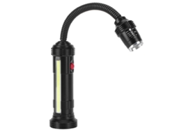 Luz de Trabalho Led para Máquinas Ferramenta com Bico Flexível Magnético Carregamento Usb S/MARCA