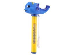 Termômetro Analógico em Aço Inox 110 Mm AQUAFORGE para Piscinas, Spas