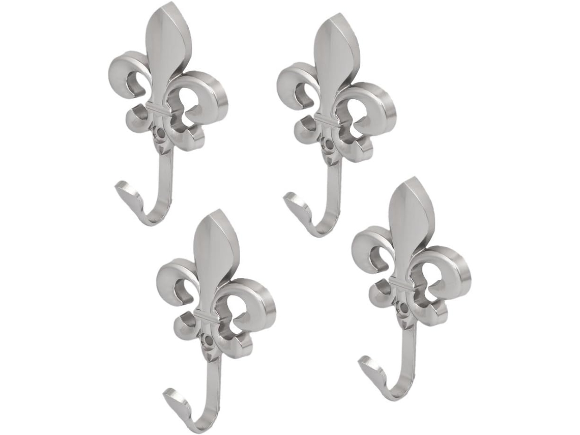 Conjunto de 2 Ganchos para Banheiro, Metal CHABERLU