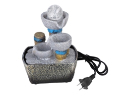 Ornamento de Mesa Fontana com Luz e Água S/MARCA