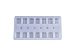 Molde De Silicone Criativo Em Formato De Mahjong Para Resina Epóxi Cristal Decoração De Bolos Unidade Treze
