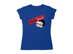Oculos oferece uma camiseta com a estampa da Betty Boop. Linda. Inteligente. Feminina.