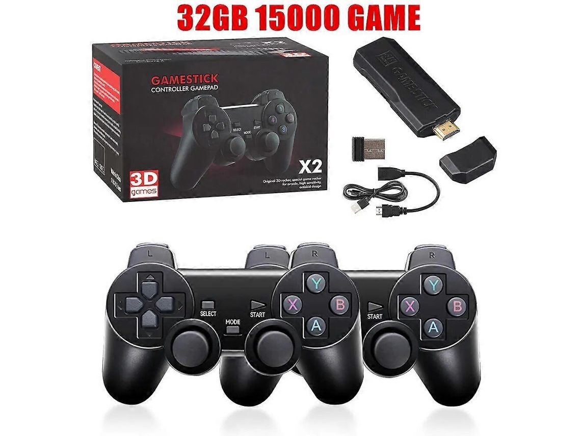 Console De Videogame Gd10 4k, Controle Sem Fio Duplo De 2,4 Ghz, 40.000 Jogos, Jogos Retrô De 128 Gb Para Tv, Presente De Natal Para Crianças Ly Ebike