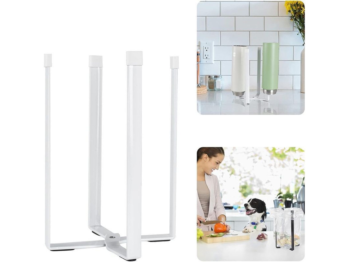 Suporte de Cozinha para Sacos Plásticos e Copos S/MARCA