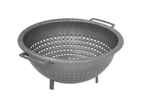 Escorredor Nos Pés D 26 Cm Cinza Aluminium Et Plastique