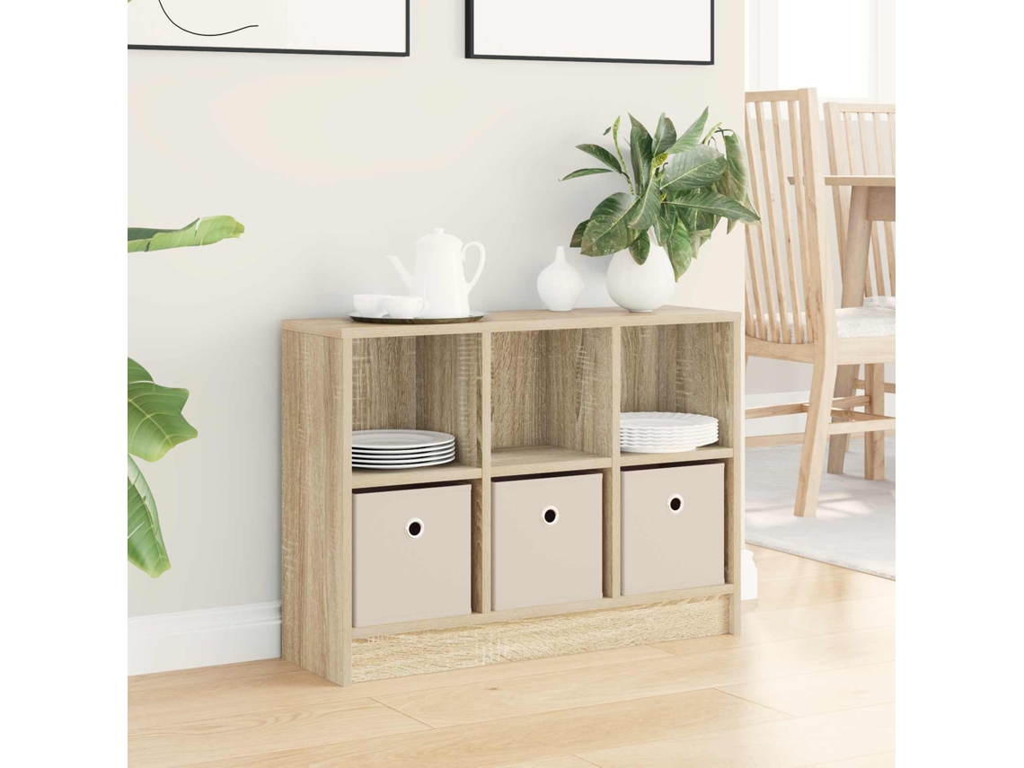 Vidaxl Buffet Carvalho Sonoma 73,5 X 22,5 X 53,5 Cm
