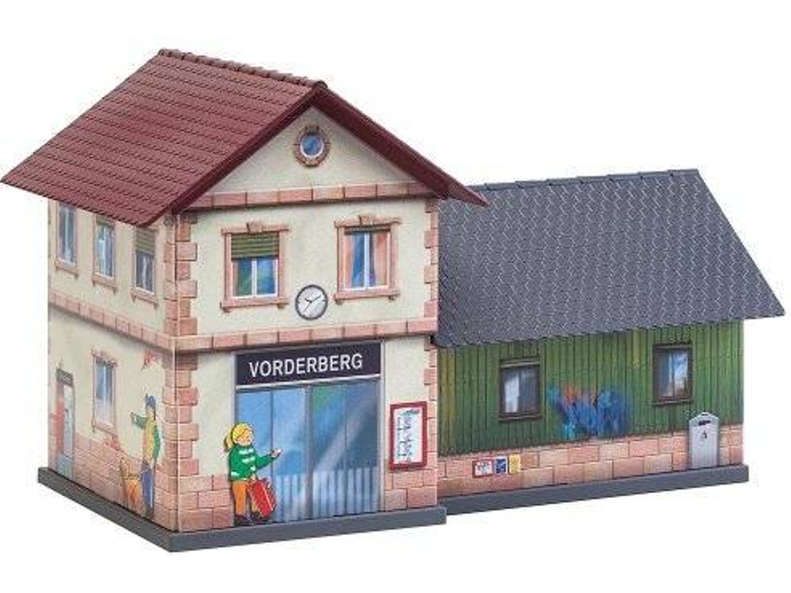 Edificios e Estruturas FALLER Basic Station Building Kit (Idade Minima: 4)