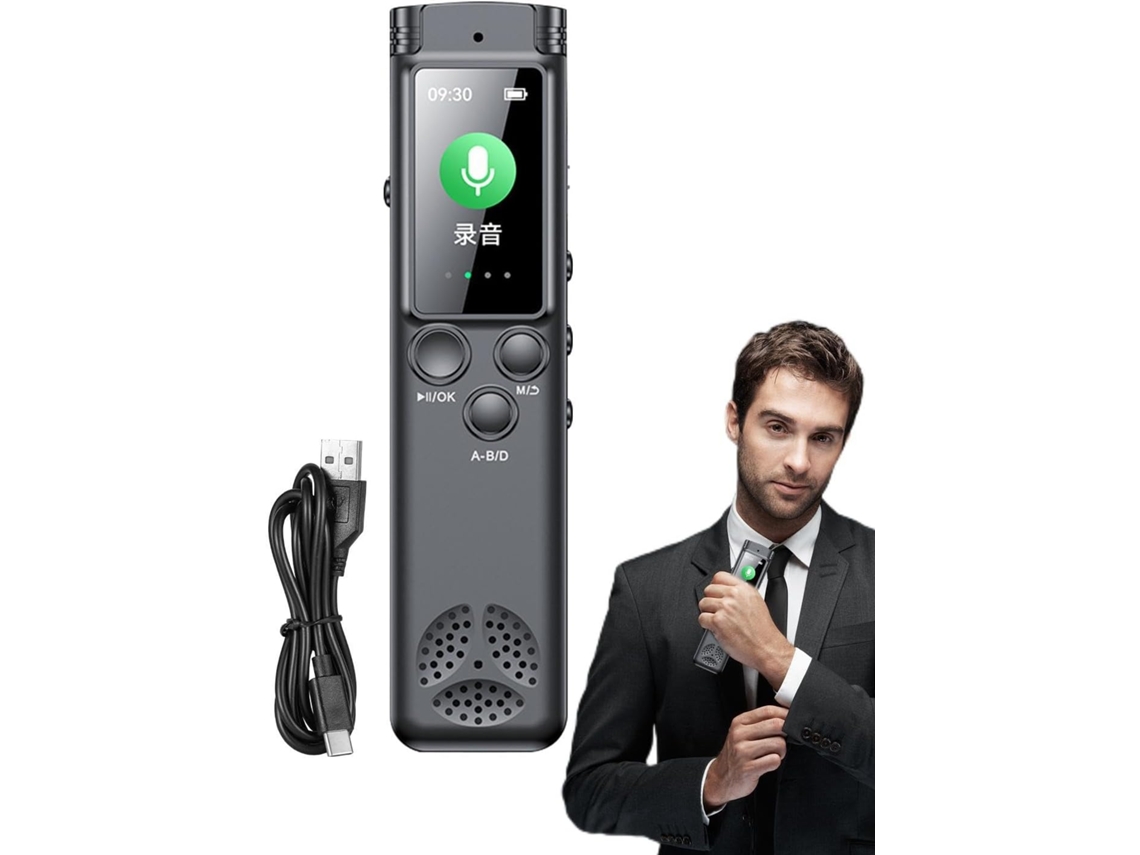 Caneta gravadora de voz digital, dispositivo de gravação de som