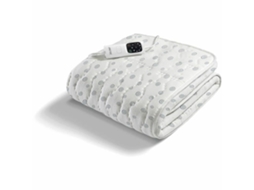 Cobertor Elétrico IMETEC 16630 Branco/Cinzento