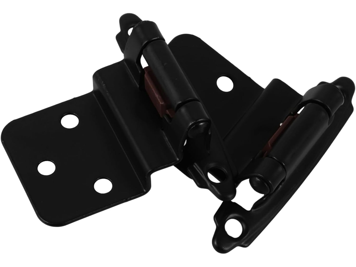 2 Dobradiças De Fechamento Automático Para Portas Armários Metal,