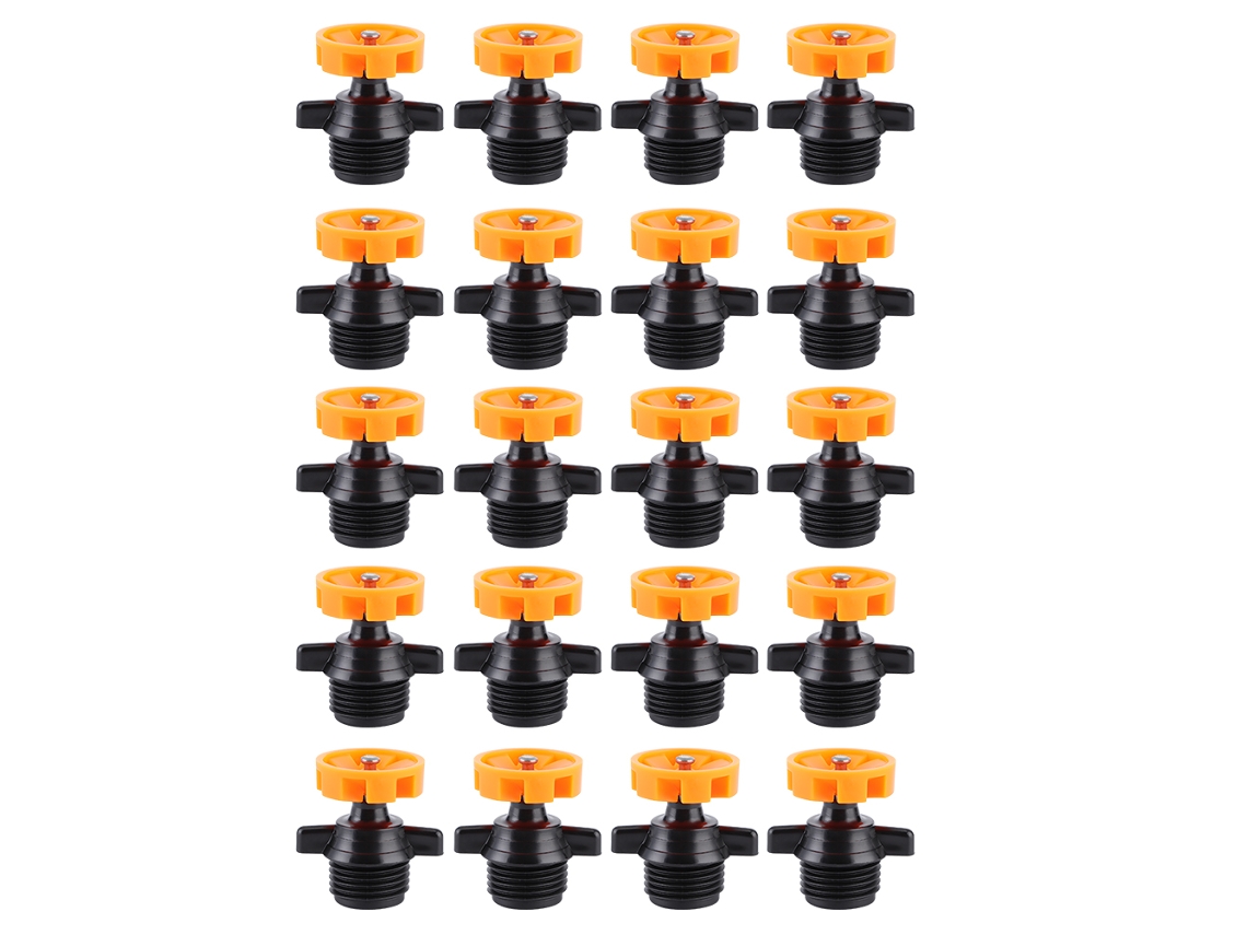 20 Bicos Pulverização Misting G1/2 Estufa Vegetal