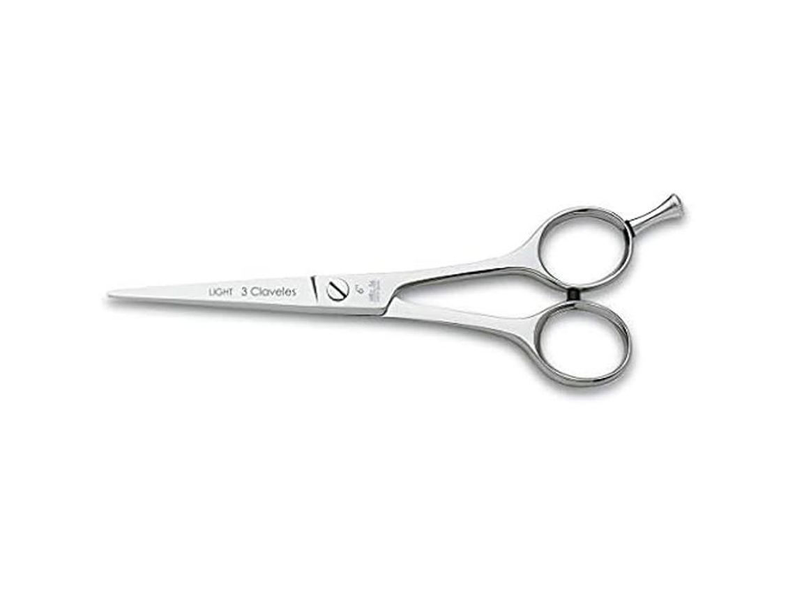 Tesoura De Cabeleireiro 3 Claveles Corte St Lumière 6 Polegadas Aço Inoxidável Micro Serrilhado Brilvibera