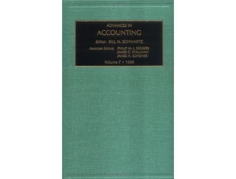 Livro Advances in Accounting No. 7: Institutional Perspectives de Bill N. Schwartz ( Inglês )