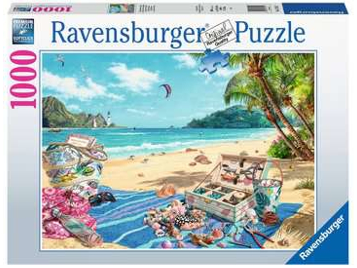 Puzzle RAVENSBURGER The Shell Collector 1000 Peças Fauna e Flora