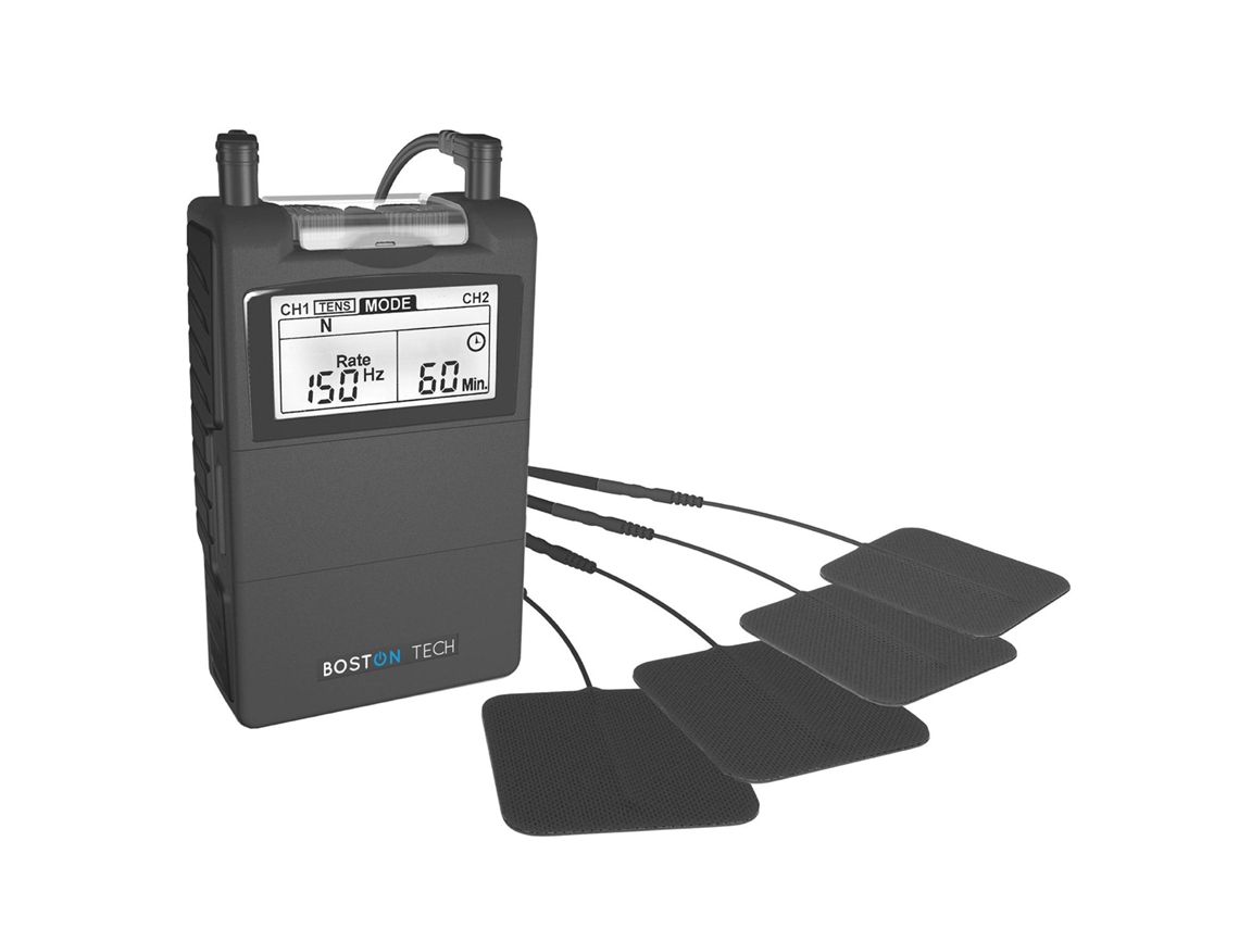 Eletrostimulador Muscular Digital Dezenas Ems de 2 Canais Modos Programáveis Me89 Plus
